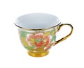 Tea cup empty Royalty Free Stock Photo
