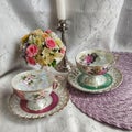 Tea cup, tea pair, vintage