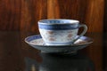 Tea cup saucer Royalty Free Stock Photo