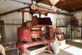 Tea factory inside, equipment and process