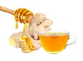 tea with ginger and honey