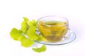 Tea ginkgo Royalty Free Stock Photo