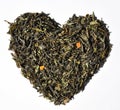 Tea heart Royalty Free Stock Photo