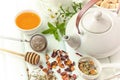 Tea is a hot drink Royalty Free Stock Photo