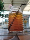 Tea ice cafe resto fresh Royalty Free Stock Photo