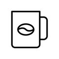 Tea thin line icon