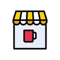 Tea vector thin line icon Royalty Free Stock Photo