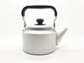 Tea kettle  is a type of pot specialized for boiling water with a lid, spout, and handle, or a small kitchen appliance 04 Royalty Free Stock Photo