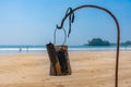 Tea kettle at Weligama beach at Sri Lanka