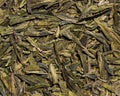 Tea leaves. Green tea. Royalty Free Stock Photo