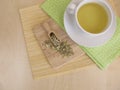 Tea with lemon grass Royalty Free Stock Photo