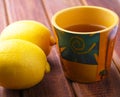 Tea and a lemon