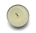 Tea Light Candle Top View Royalty Free Stock Photo