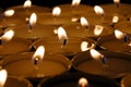 Tea light candles Royalty Free Stock Photo