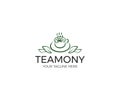 Tea Logo Template. Cup of Tea Vector Design