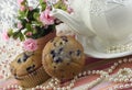 Tea Party with Blueberry Muffins