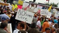 Tea Party Express Rally Royalty Free Stock Photo