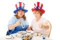 Tea Party Patriots - Fighting Mad Royalty Free Stock Photo