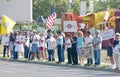 Tea Party Protesters Royalty Free Stock Photo