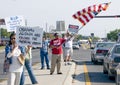 Tea Party Protesters Royalty Free Stock Photo