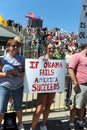 Tea Party Rally in Saint Louis Missouri Royalty Free Stock Photo