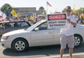 Tea Party Tax Protesters Royalty Free Stock Photo