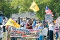 Tea Party Tax Protesters Royalty Free Stock Photo