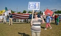 Tea Party Tax Protesters Royalty Free Stock Photo
