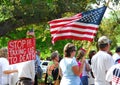 Tea Party Tax Rally Royalty Free Stock Photo
