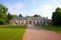 Tea pavilion in Cheverny castle Royalty Free Stock Photo