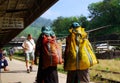 Tea Pickers at Nanu-Oya Station