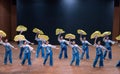 Tea Picking Girl 5-Tea picking dance -Teaching rehearsal at dance department level