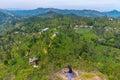 Tea plantation surrounding Little Adam's peak at Ella, Sri Lanka