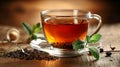 Tea is popular drink in many countries Royalty Free Stock Photo