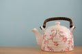 Tea pot background