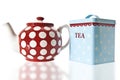 Tea Pot and Caddy