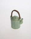 tea pot or ceramic teapot on background. Royalty Free Stock Photo