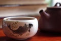 Tea pot and teacup Royalty Free Stock Photo