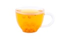 Tea with sea-buckthorn Royalty Free Stock Photo