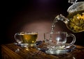 Tea service Royalty Free Stock Photo