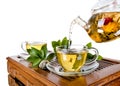 Tea service Royalty Free Stock Photo