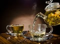 Tea service Royalty Free Stock Photo