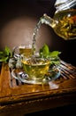 Tea service Royalty Free Stock Photo