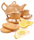 Tea set Royalty Free Stock Photo