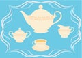 Tea set Royalty Free Stock Photo