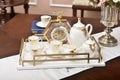 tea set tea things tea service Royalty Free Stock Photo