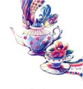 The tea-set