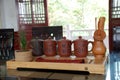 Tea sets and tea ceremony Royalty Free Stock Photo