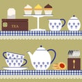 Tea time Royalty Free Stock Photo