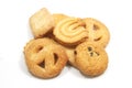 Tea Time English Danish Cookies Royalty Free Stock Photo